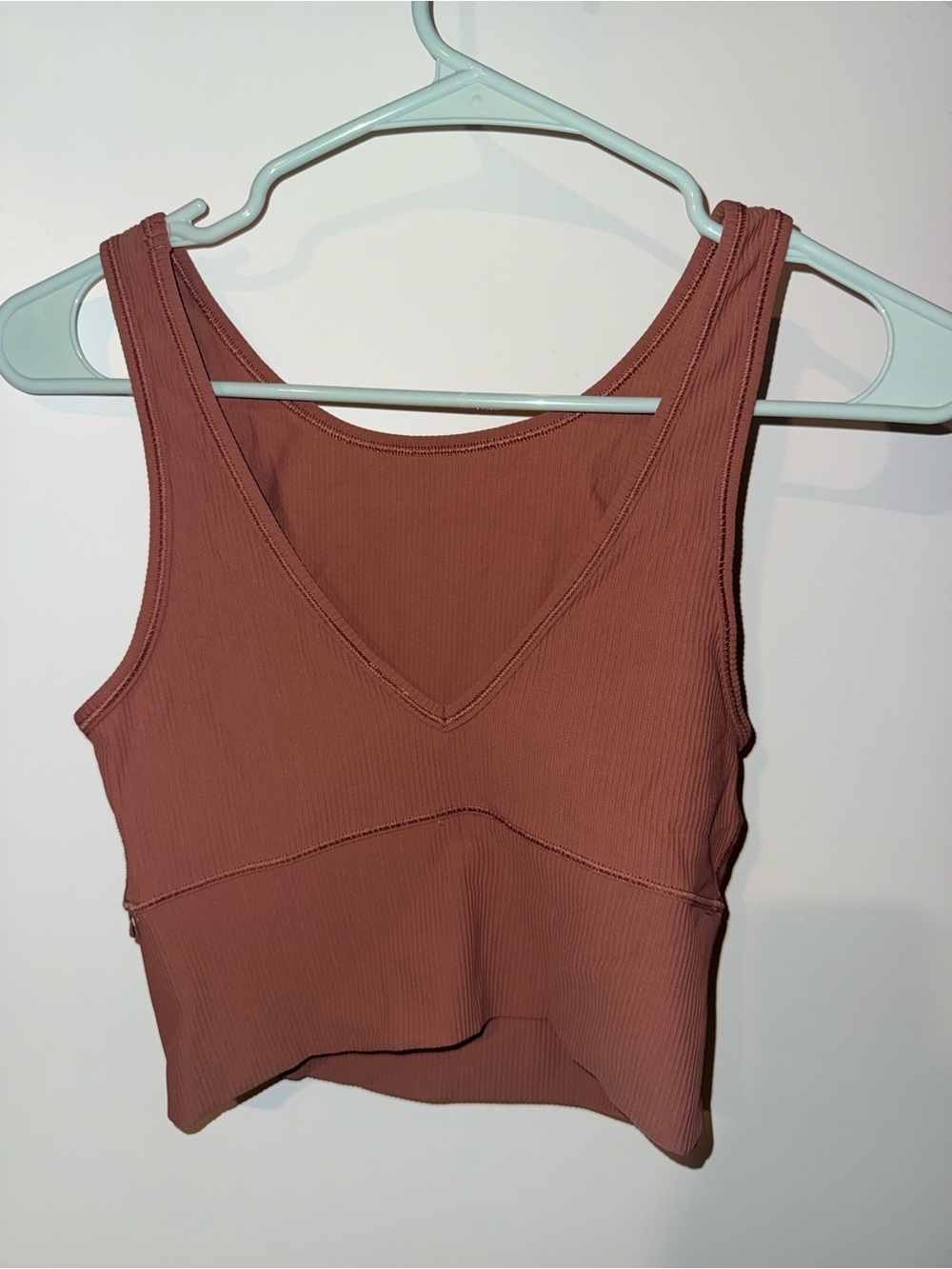 Lululemon Ribbed Crop Tank Top - Picture 2 of 3